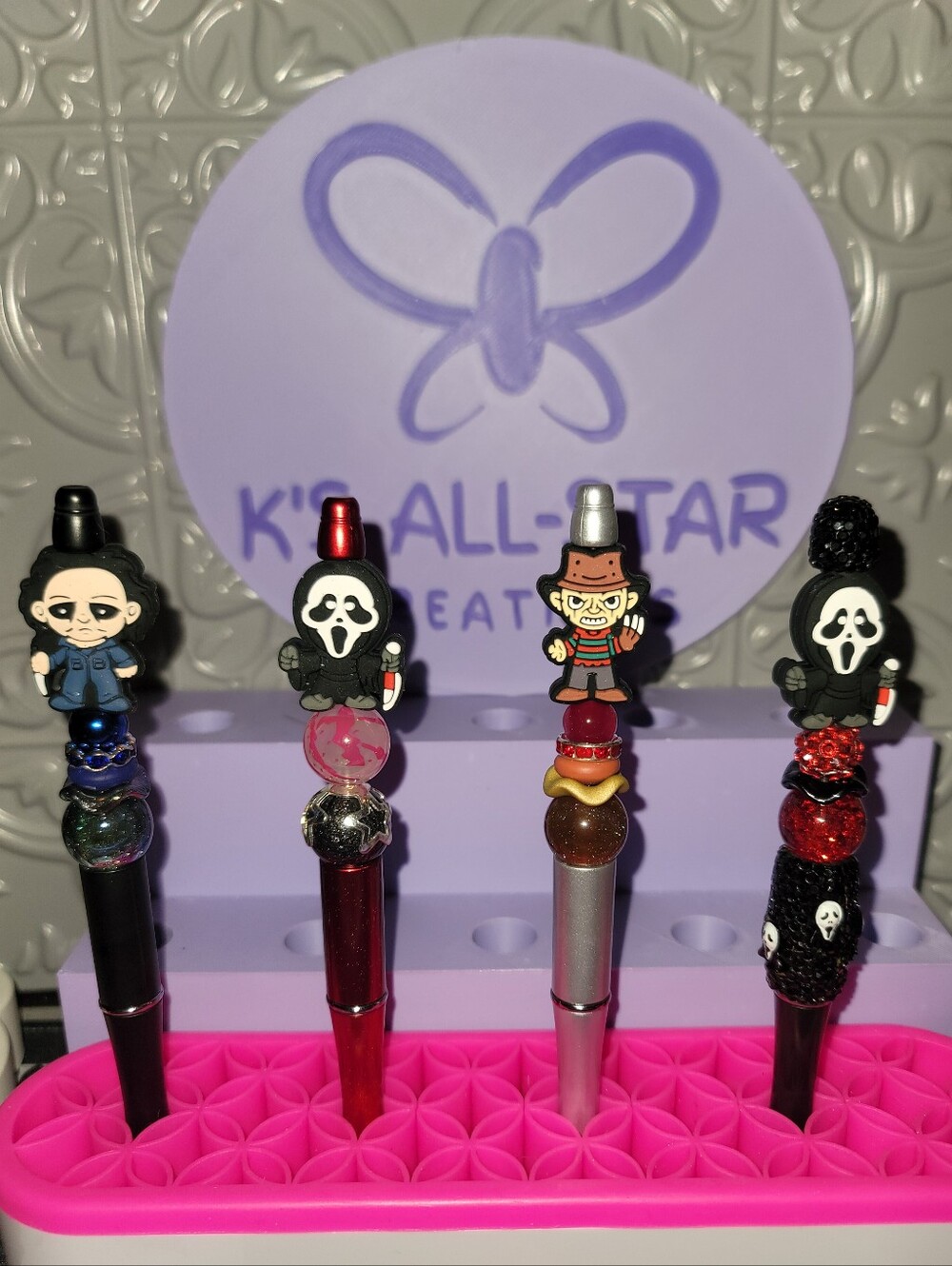 Halloween themed Custom Decorative Character Pens - Sold Individually